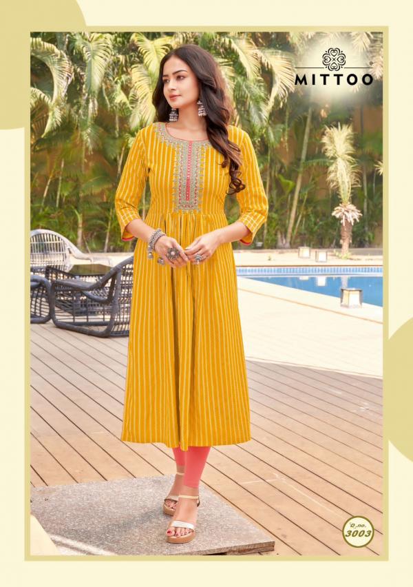 Mittoo Reet Fancy Look Designer Long Kurti Collection